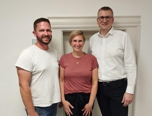 Der Vorstand des "Freundeskreises" 